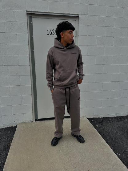 GREY "OUT OF MIND" HOODIE