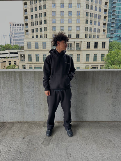 BLACK “OUT OF MIND” PANTS