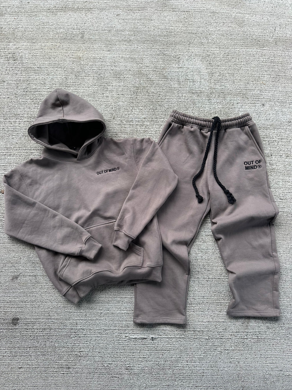 GREY “OUT OF MIND” PANTS