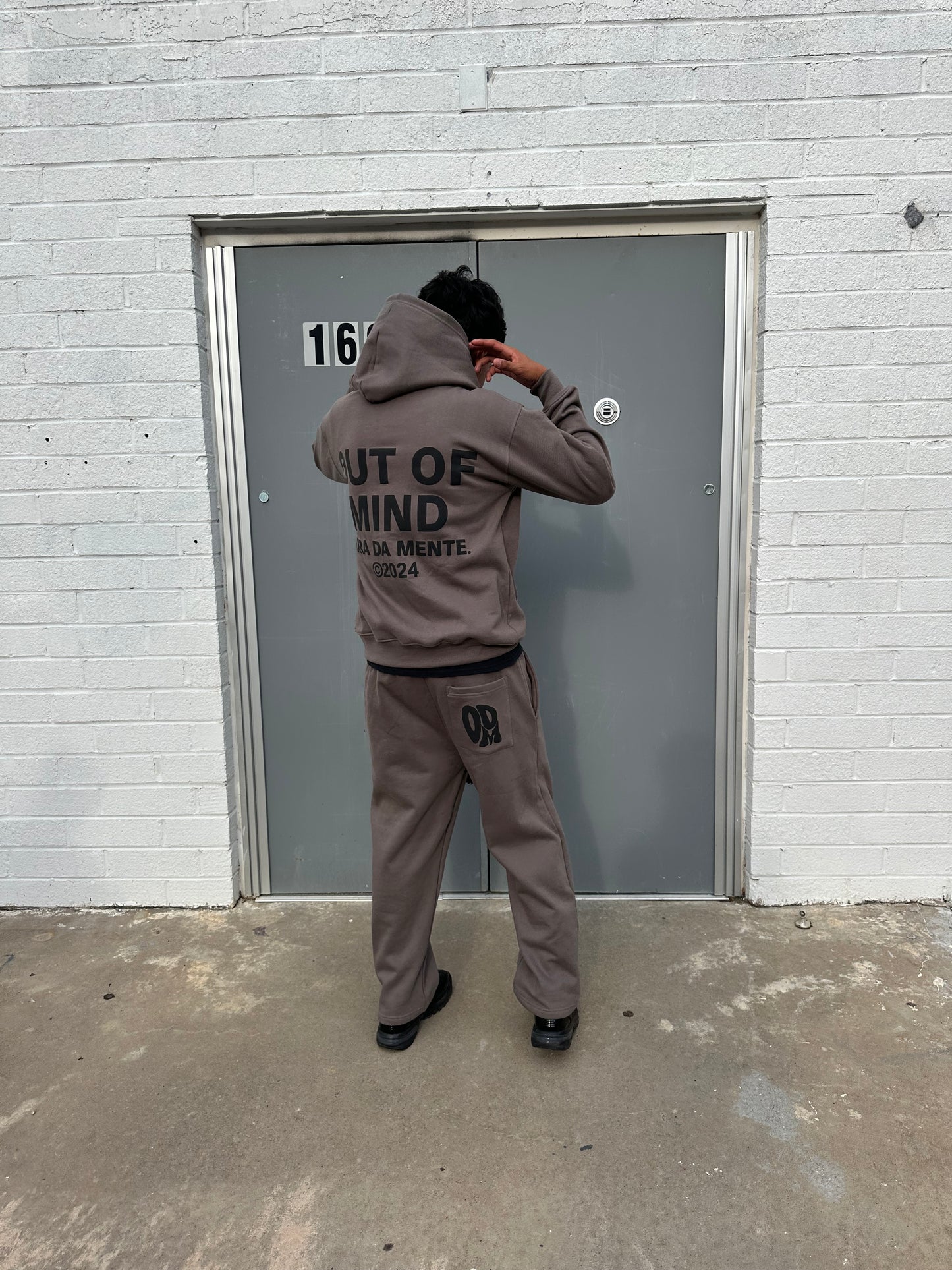 GREY “OUT OF MIND” PANTS